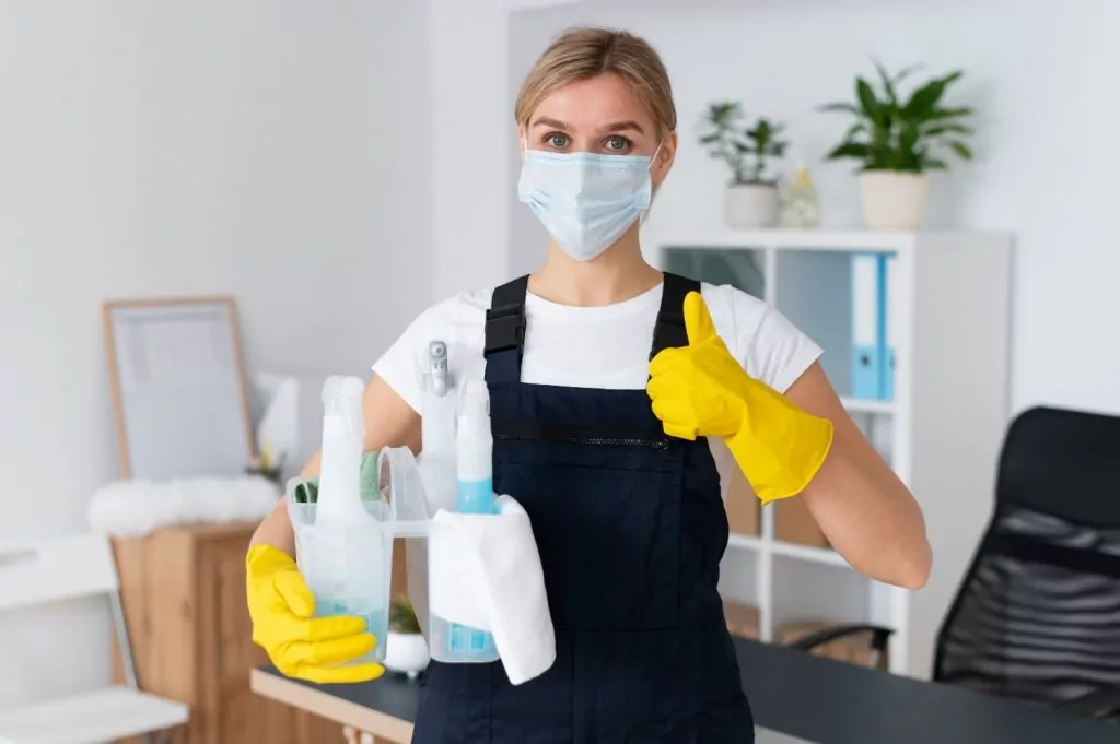 Büroreinigung Dreieich vor Arbeitsbeginn