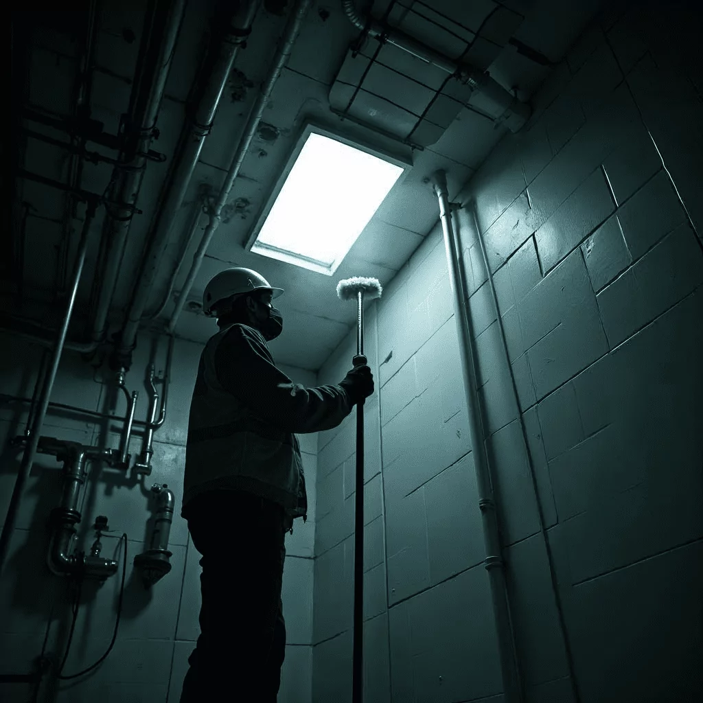 Techniken und Hilfsmittel zur sicheren Reinigung schwer zugänglicher Flächen