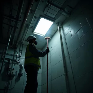 Techniken und Hilfsmittel zur sicheren Reinigung schwer zugänglicher Flächen