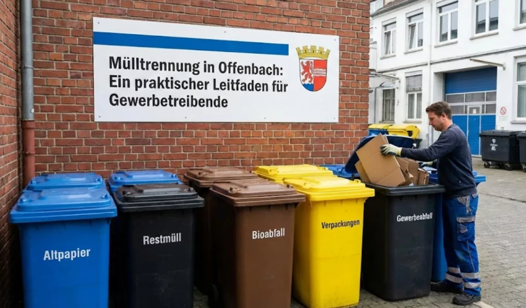 Mülltrennung in Offenbach: Ein praktischer Leitfaden für Gewerbetreibende