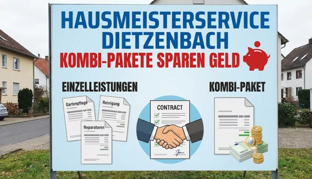 Hausmeisterservice Dietzenbach: Kombi-Pakete sparen Geld